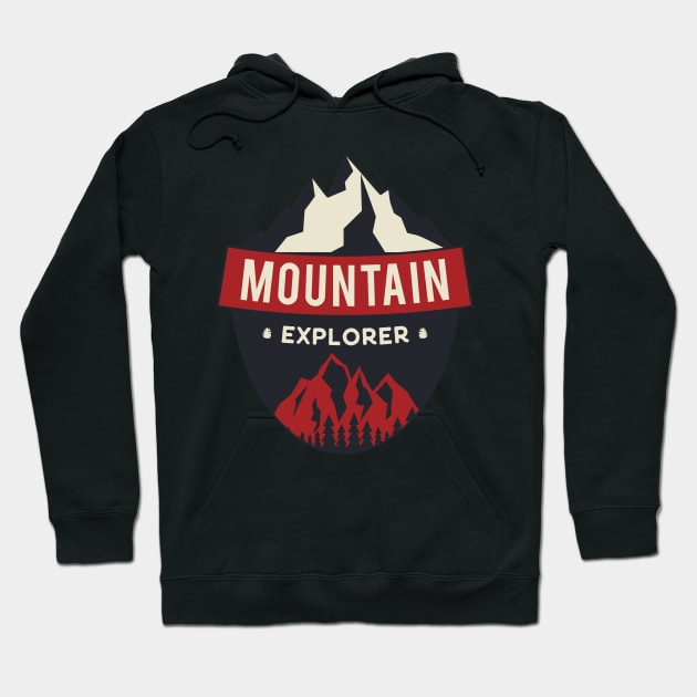 Mountain Explorer Hoodie by busines_night